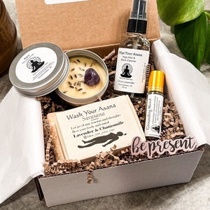 Yoga Vibes Wellness Care Package Gift Box