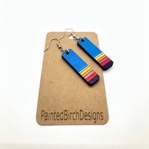 Colorful Handpainted Earrings
