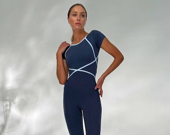 Aerial Kostüm Yoga Jumpsuit Frau Yoga Body Dance Unitard Kostüm Aerial Seidenkostüm Catsuit für Frau, Aerial Seidentrikot