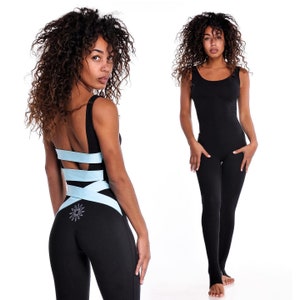 Braided bodysuit for yoga, pilates, aerial gymnastics, Catsuit of  cotton, Sports Jumpsuit for Women, gifts for women Premium quality