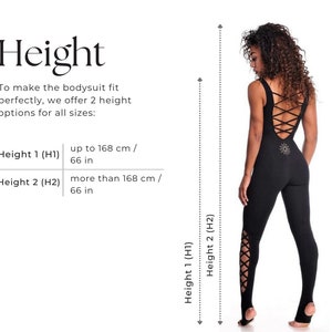 Bodysuit for yoga, pilates, aerial gymnastics, dance, Sports Catsuit for Women, gifts for women Premium quality image 3