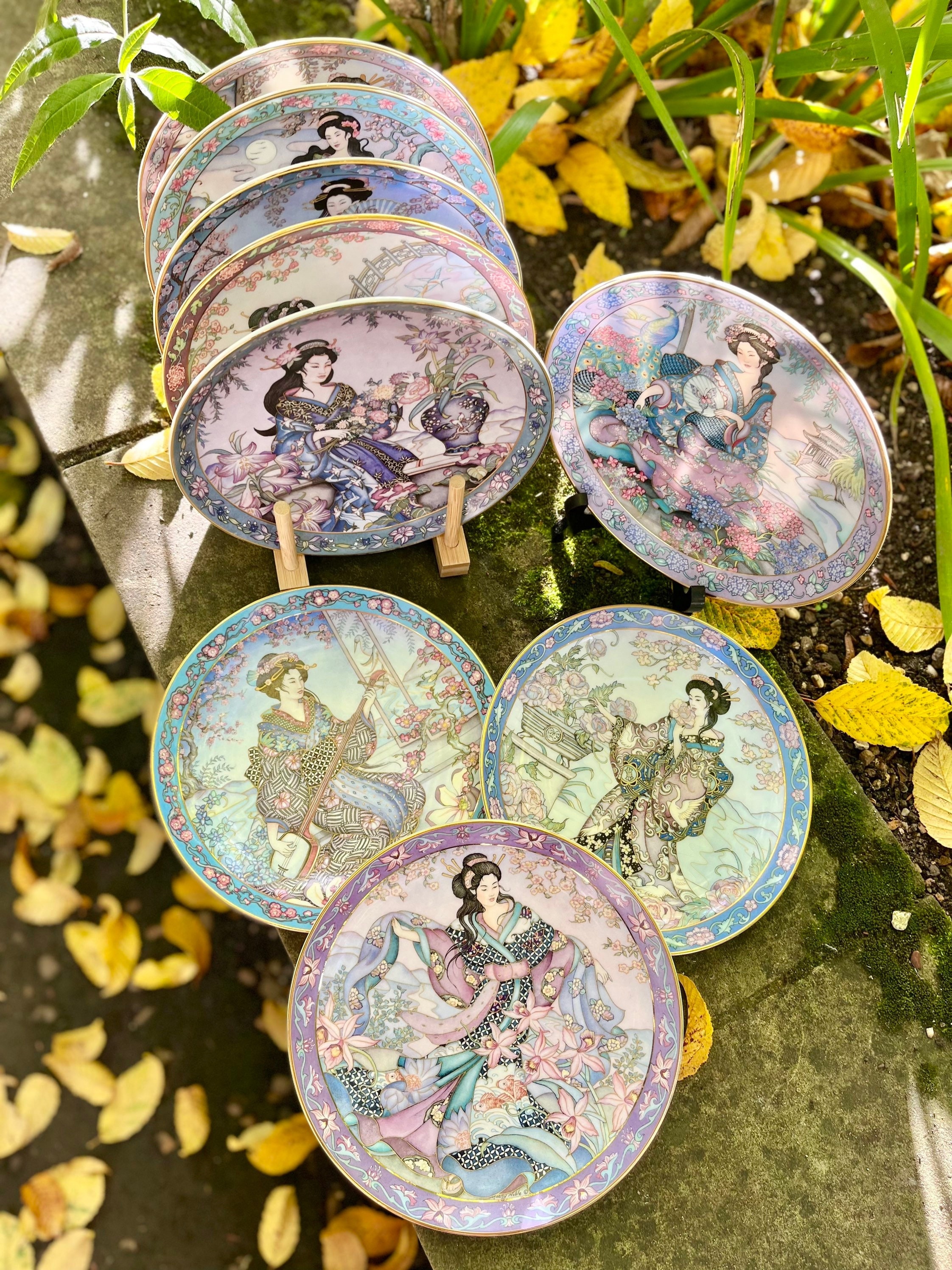 Franklin Mint Geisha - Etsy