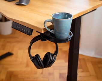 Porte-gobelet - Support à café, accessoire unique pour les bureaux ErgoHide