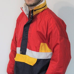 Vintage 80er 90er Jahre Abstraktes Muster Unisex Jacke S