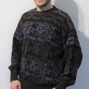 Vintage 80er 90er Retro Pullover XL