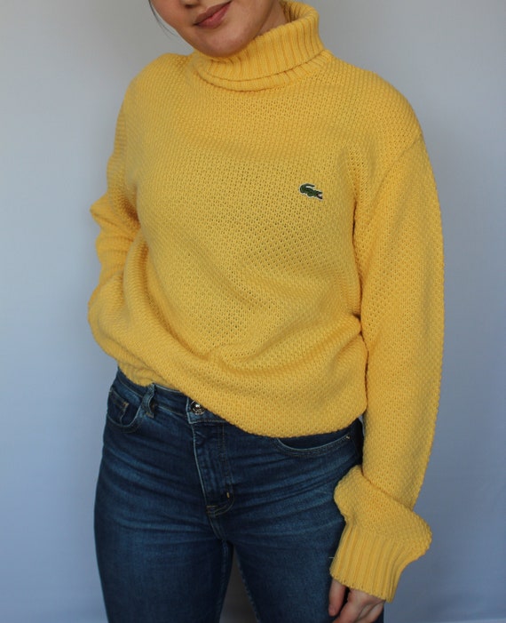Lacoste 80s 90s Vintage Pullover Oversized
