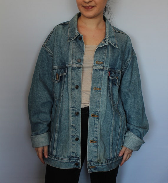 Vintage 90s LEVI'S Denim Jacket Light Blue
