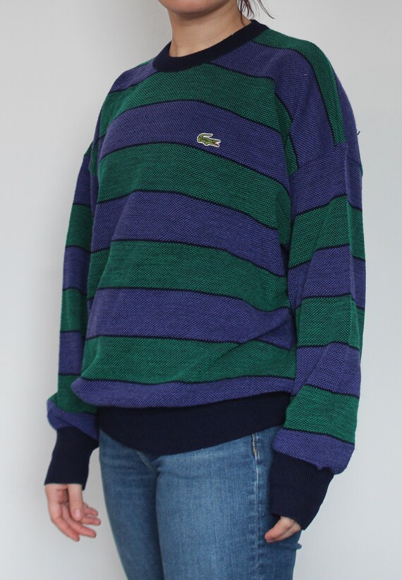 Lacoste 80s 90s Vintage Men's Pullover