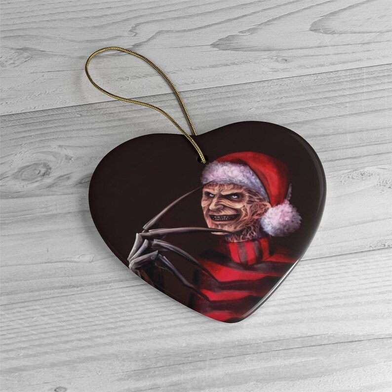 Freddy Krueger Christmas Ornament 