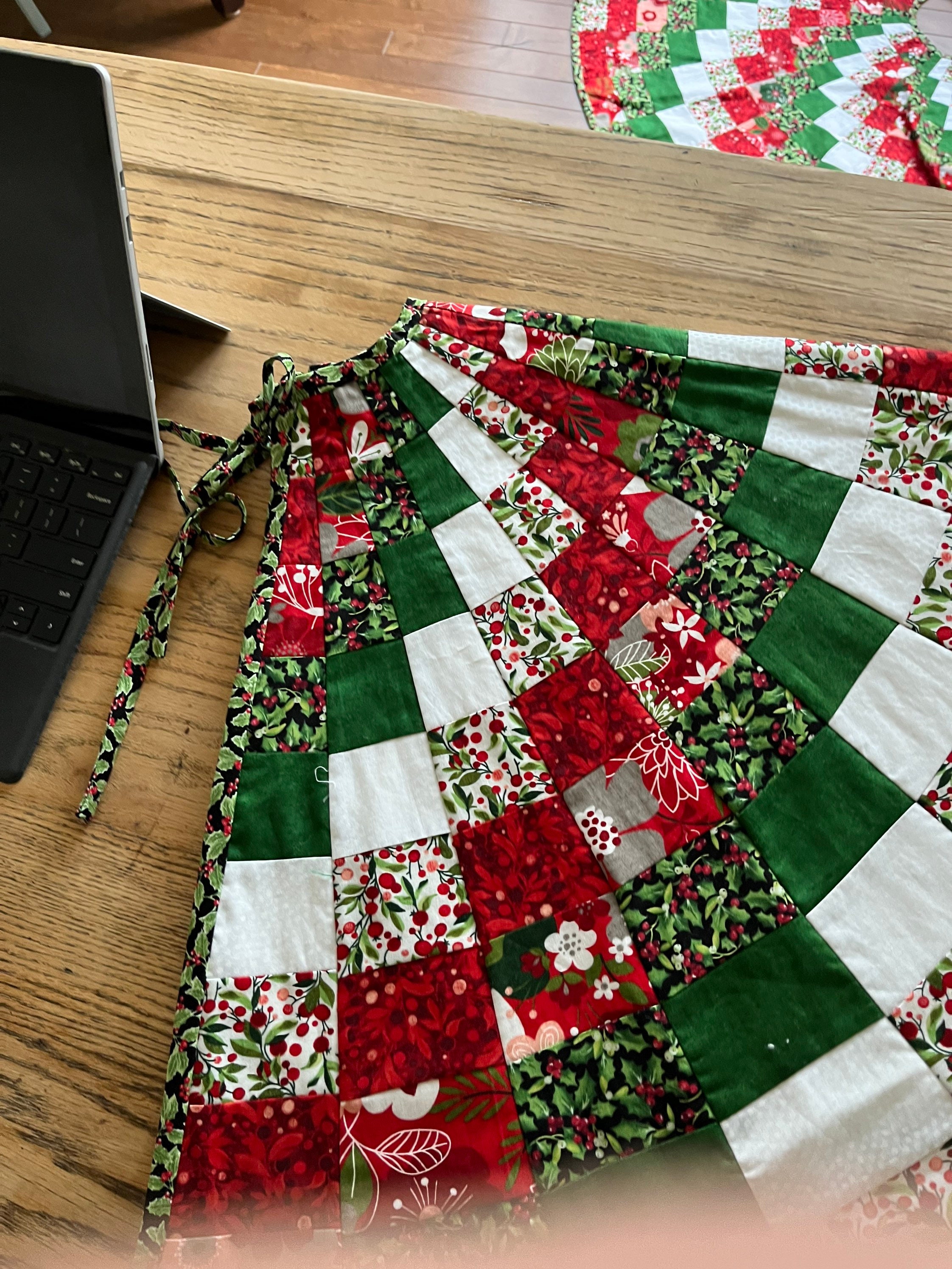 Bargello Tree Skirt Etsy