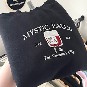 Mystic Falls Bloodbag Sweatshirt: Vampire Inspired
