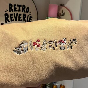 Mushroom Toadstool Autumn Fall Forest Sweatshirt