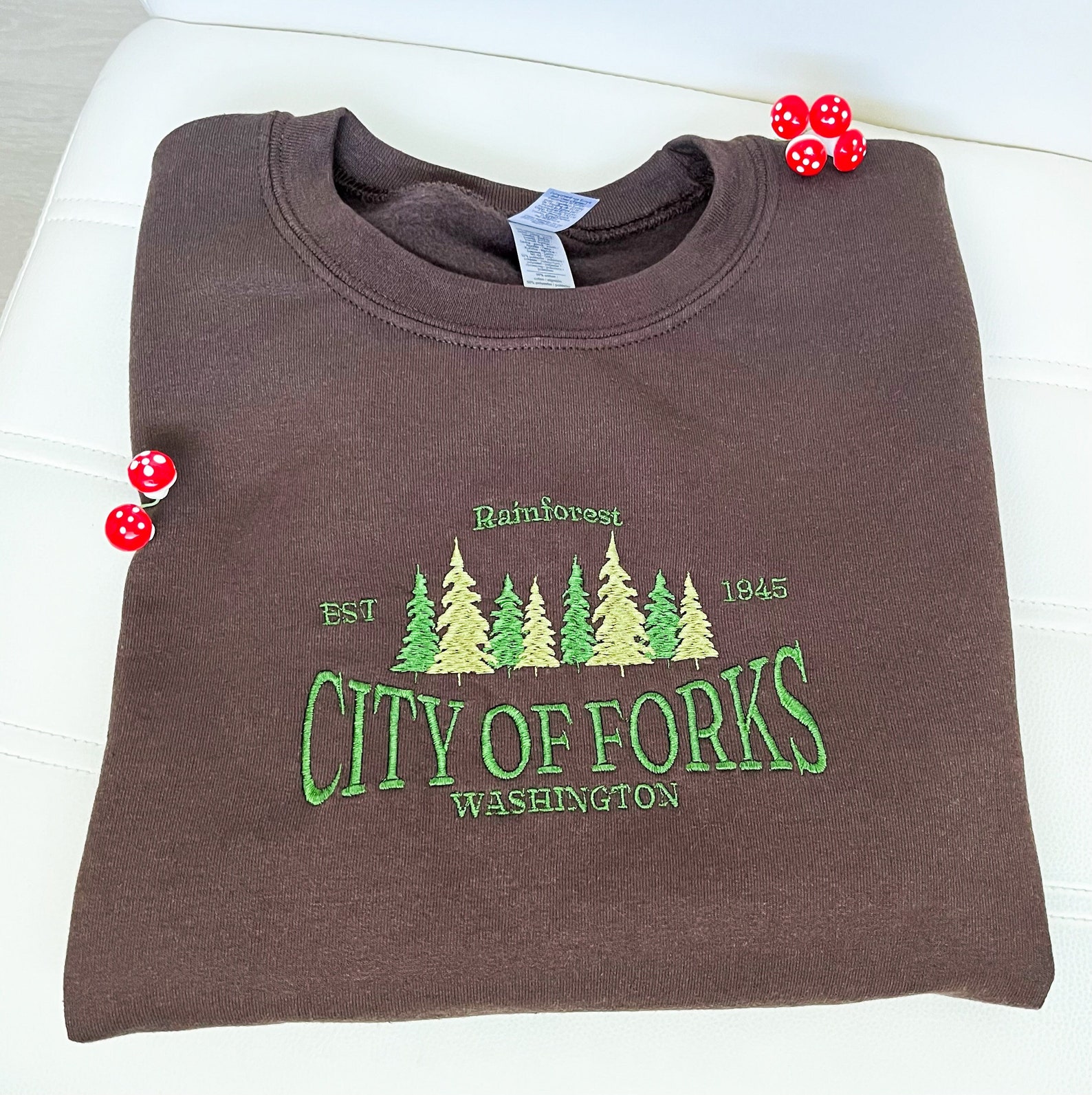 Twilight Forks Sweatshirt Book Lover Sweater Fall Vibes Edward Cullen