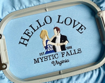 Hello Love Klaroline Embroidered T-Shirt