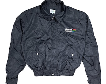 ジャケット・アウター 90s Benetton f1 racing jacket Vintage 90's Benetton Formula 1 Racing Team Jacket Autopolis