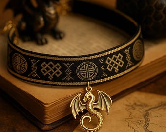 Basgiath - Collier ras de cou inspiré de la quatrième aile