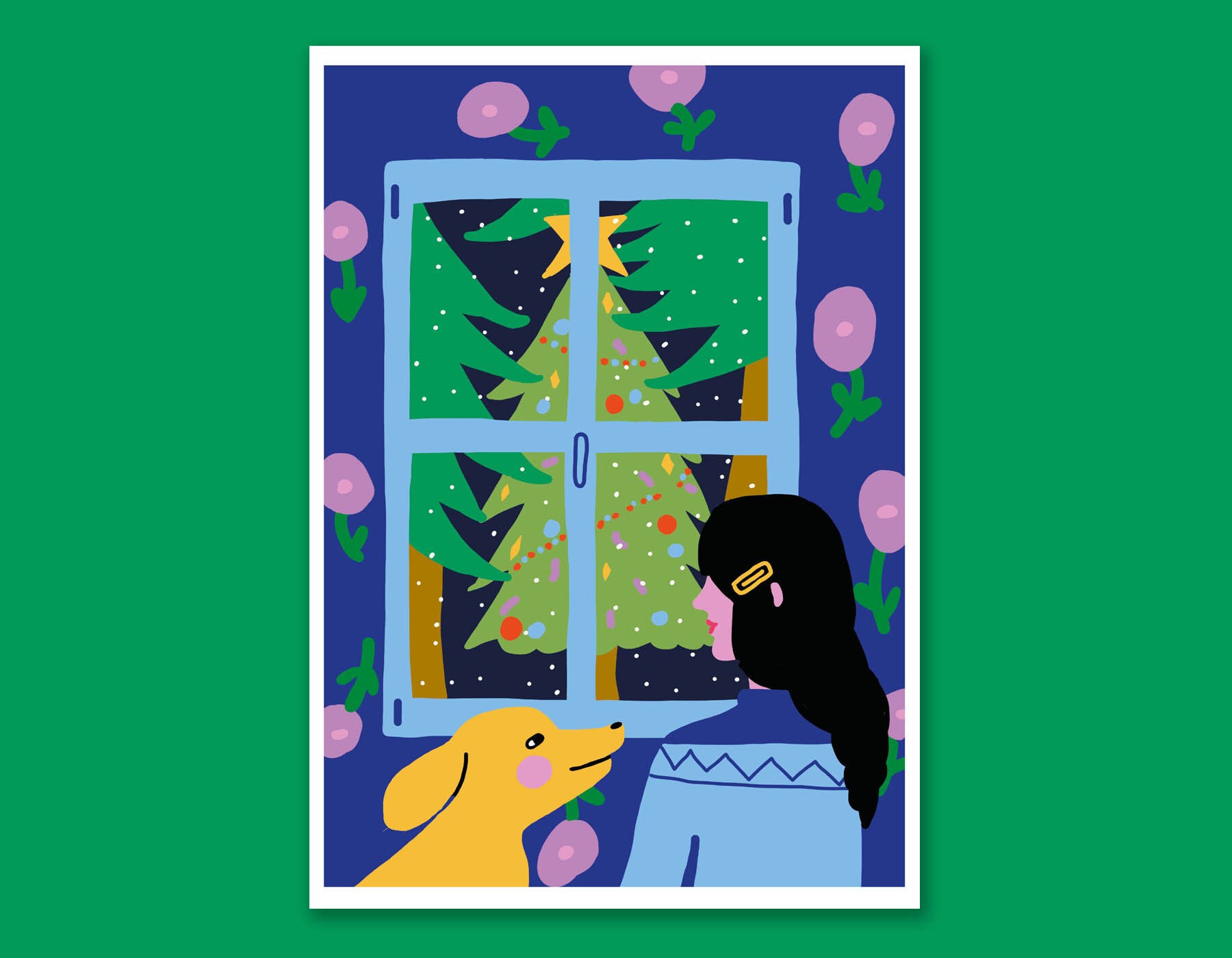 Illustration Tirage Limité A5 Noël 2021