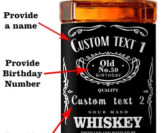 Personalized Jack Daniels Label Template