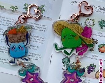 Junimo Connected Charm Keychain