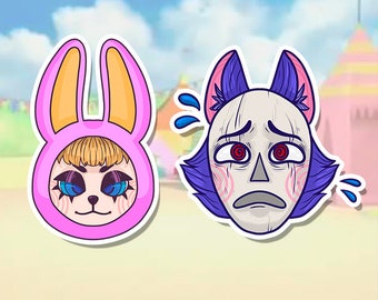 Popee the Performer Sticker Set