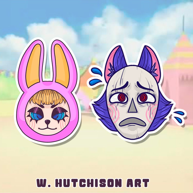 Popee the Performer Sticker Set