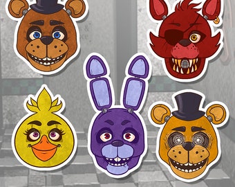 Spooky Animatronic Stickers