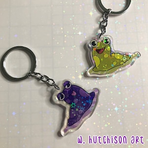 Nostalgic Slug Keychain || Double Sided Acrylic Keychain