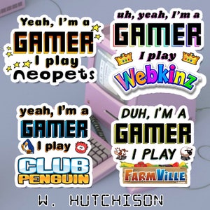 Pegatinas de vinilo de Epic Gamer