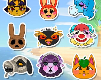 Animal Neighbor Stickers