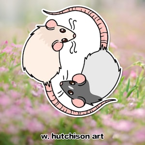 Lil Ratties Vinyl Sticker