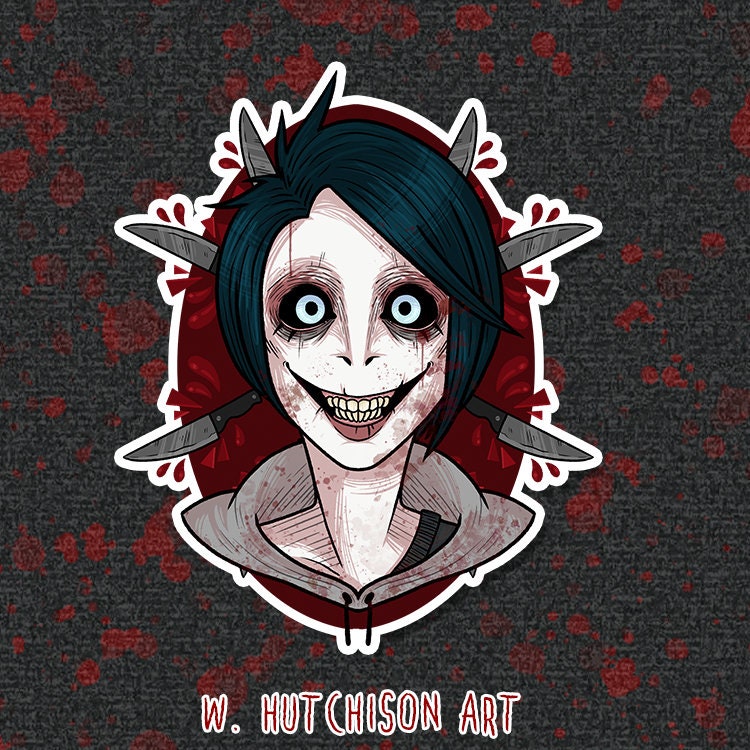 Classic Creepypasta Sticker Set - Etsy