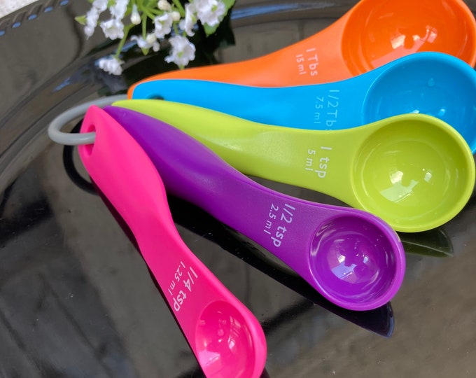 Measuring Spoons-Colorful  Measuring Spoon