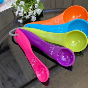 Measuring Spoons-Colorful  Measuring Spoon