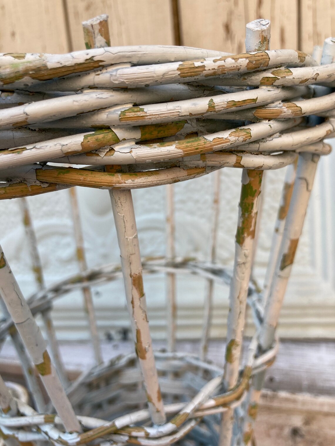 Vintage Umbrella Standvintage Wicker Umbrella Stand Vintage Etsy