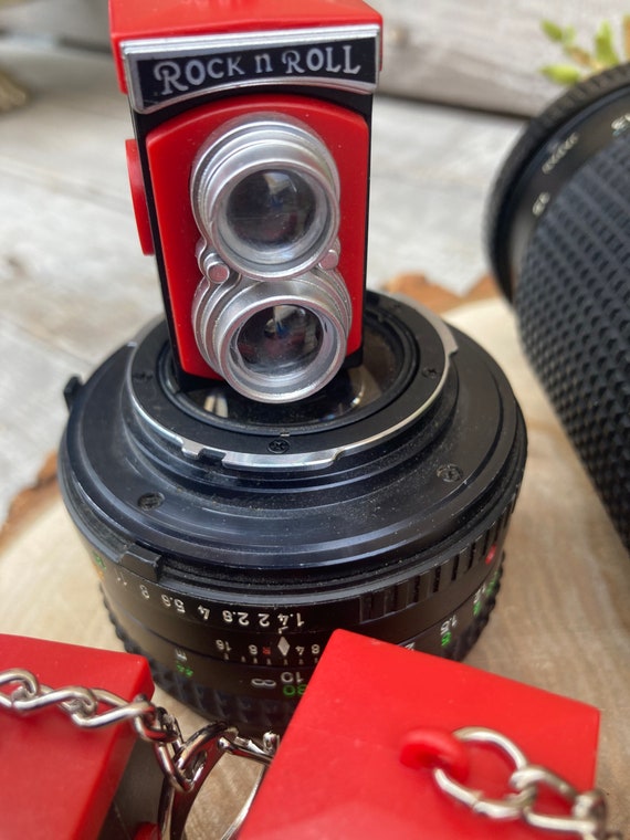 Camera Purse Charm-Red Camera Charm -Novelty Gift… - image 2