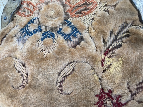 1920’s Carpet Bag of America -Antique Carpet Bag-… - image 9