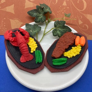 Lobster Dinner Eraser-Steak Dinner Eraser