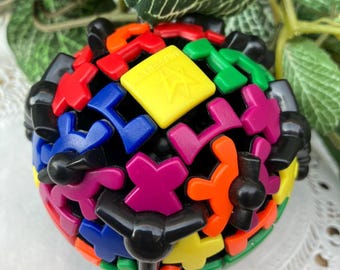 Fidget Toy- Gear Ball-DEMO NO BOX- Focus Puzzle-Fine Motor Skills- Logic Skills- Sphere Puzzle-Puzzle- Family Puzzle