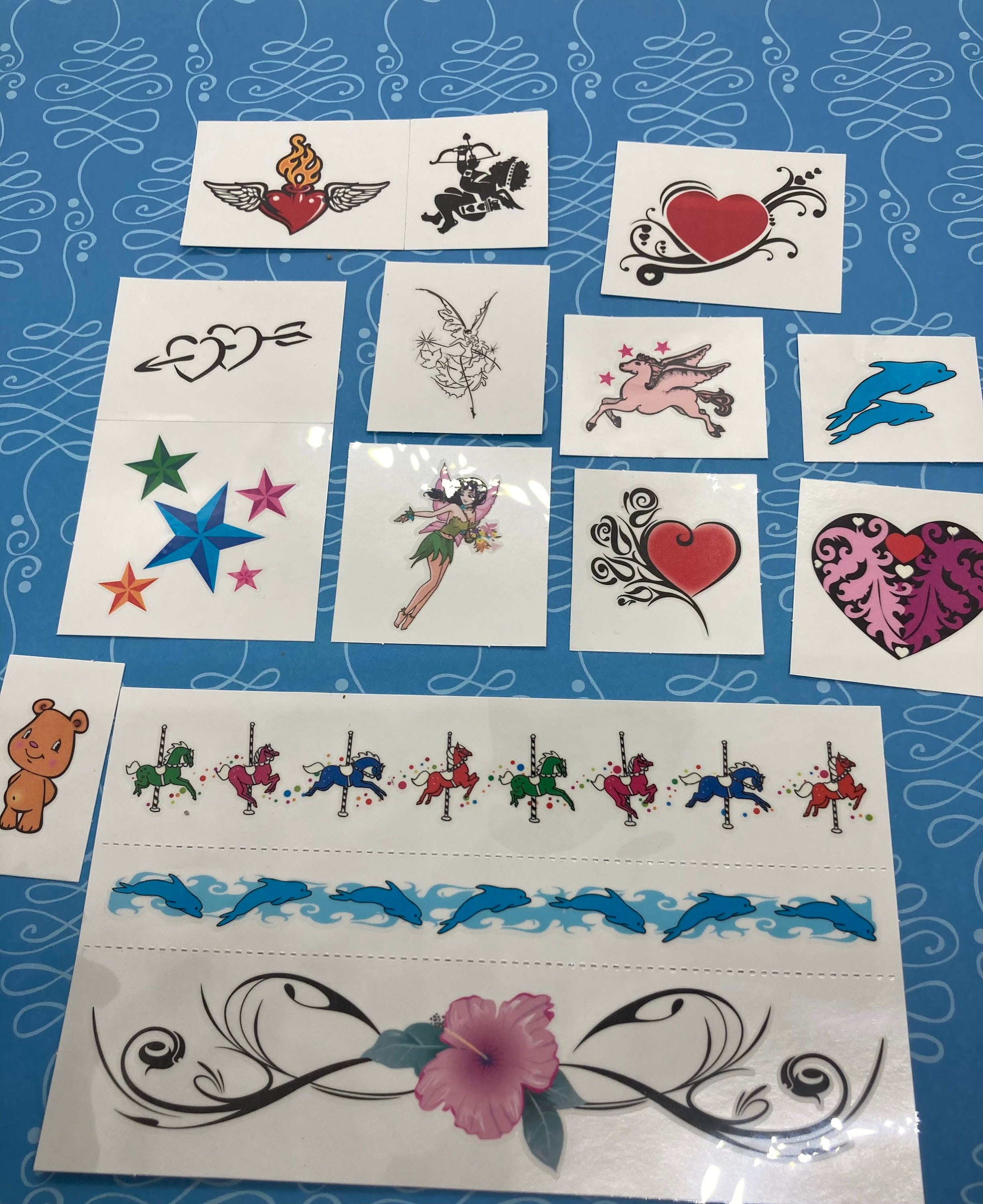 easy tattoo designs for kids