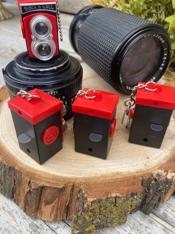 Camera Purse Charm-Red Camera Charm -Novelty Gift… - image 4