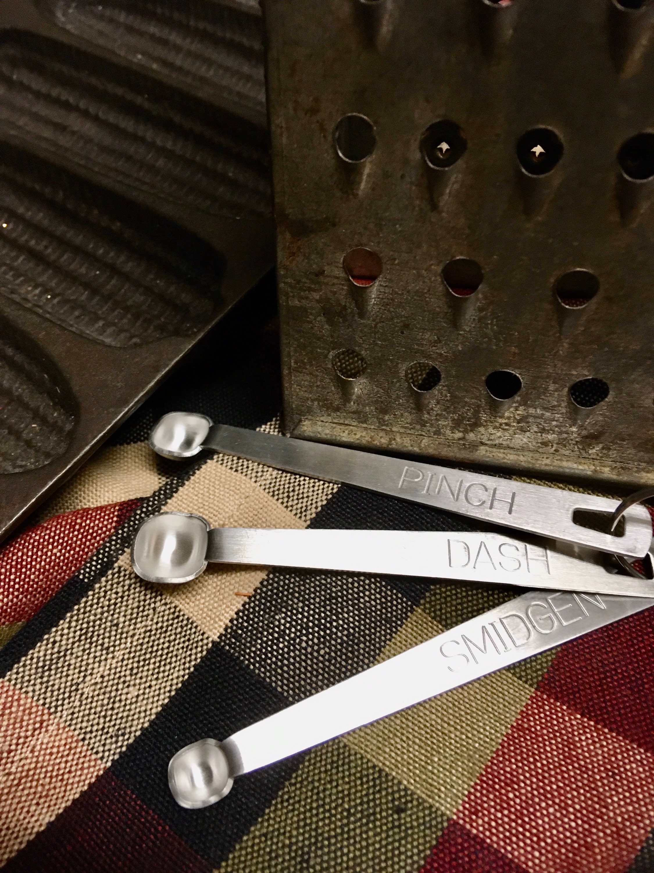 Norpro Mini Measuring Spoons Set Includes Dash/Pinch/Smidgen, Silver