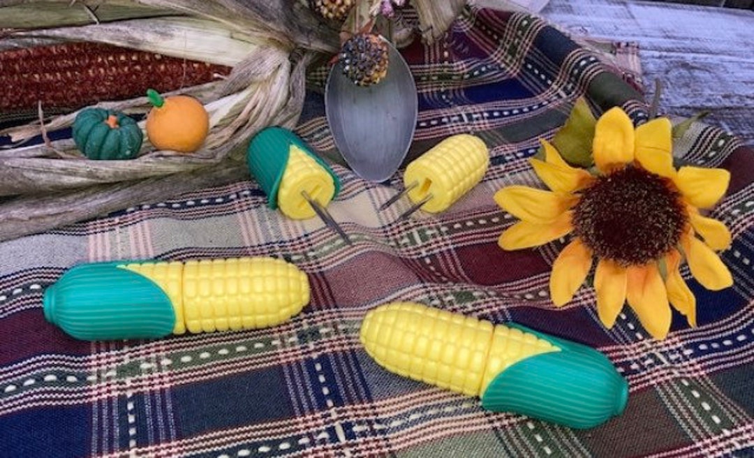 Corn Cob Holdersinterlocking Corn Cob Picks Etsy