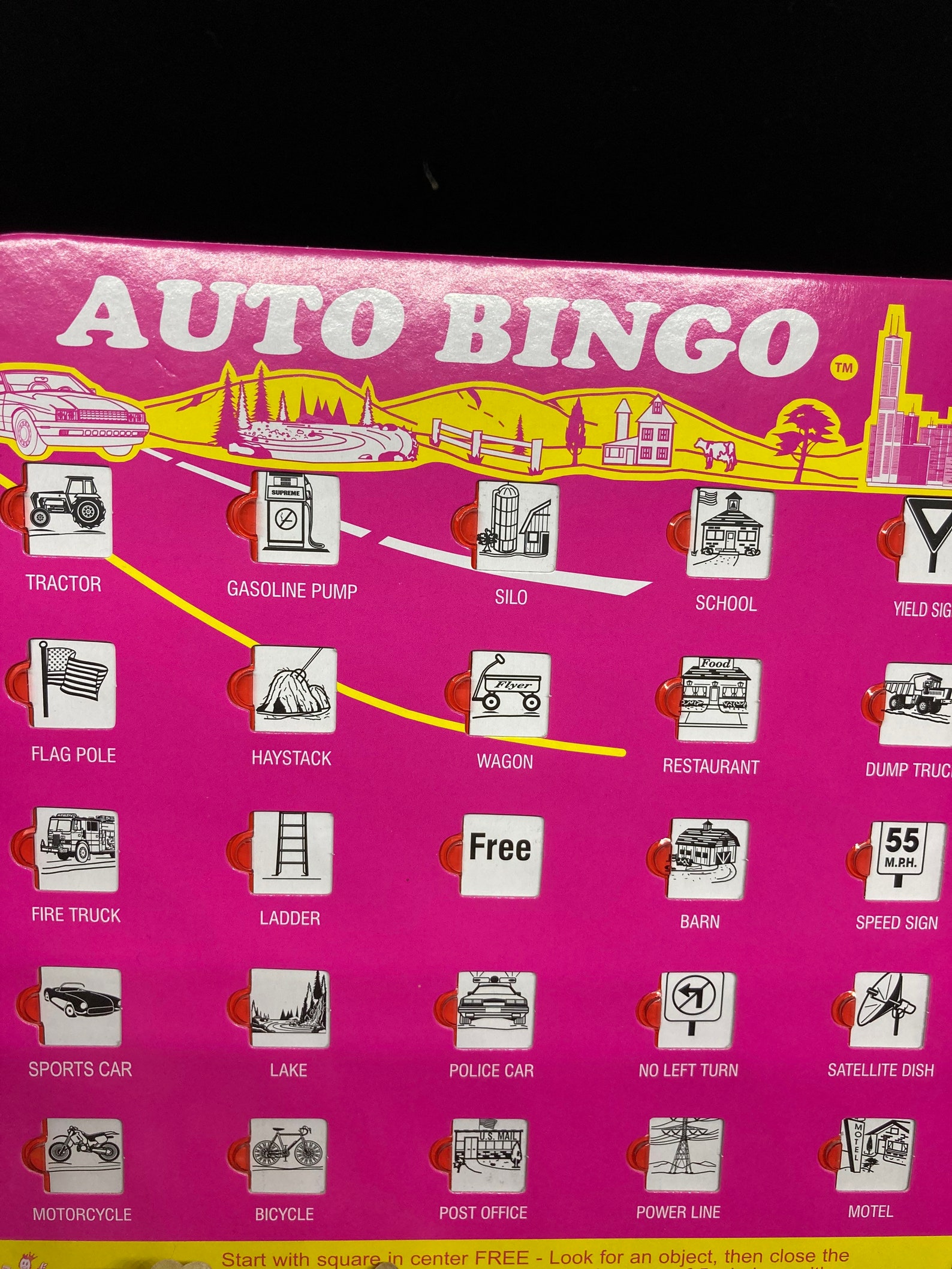 Auto BingoAuto Bingo CardTravel Car Bingo Bus BingoIn Town Etsy