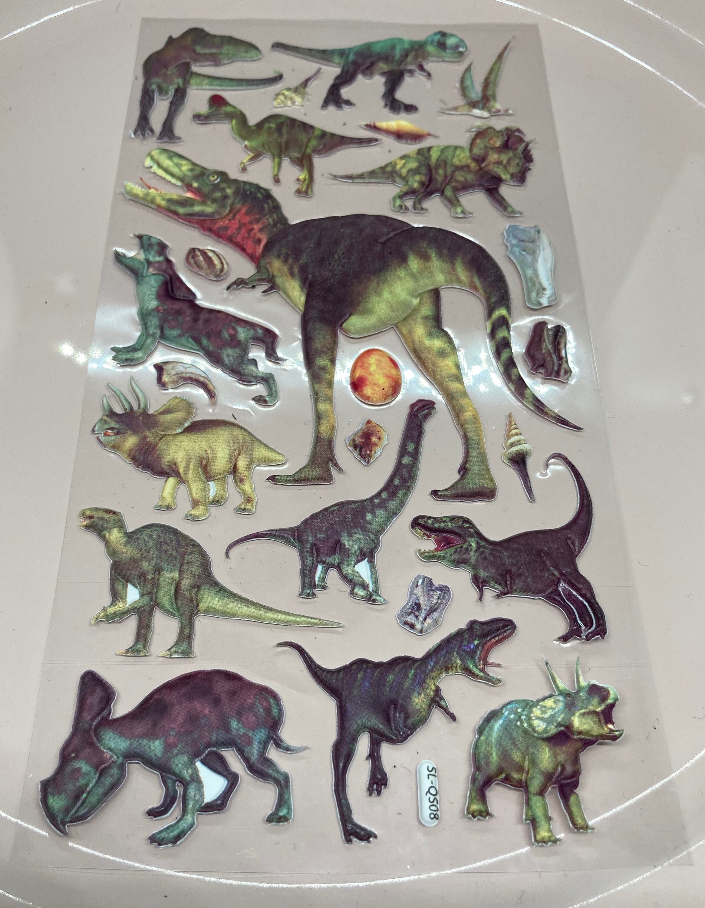 Large Dinosaur Stickers Etsy.de