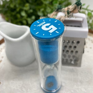 Five (5) Minute Timer-Blue Kitchen Timer