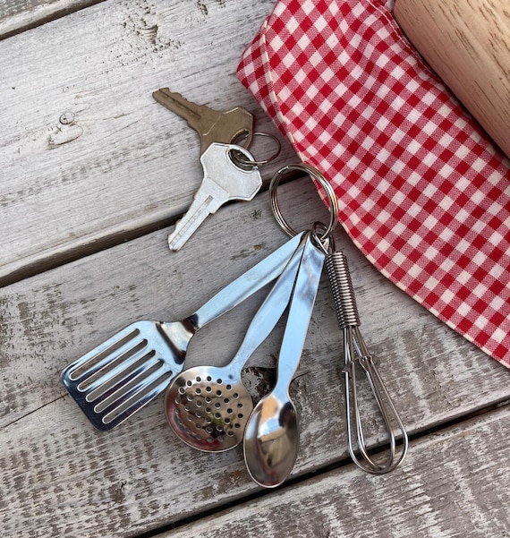 Keyring -Mini Kitchen Tools Keychain-Kitchen Uten… - image 9