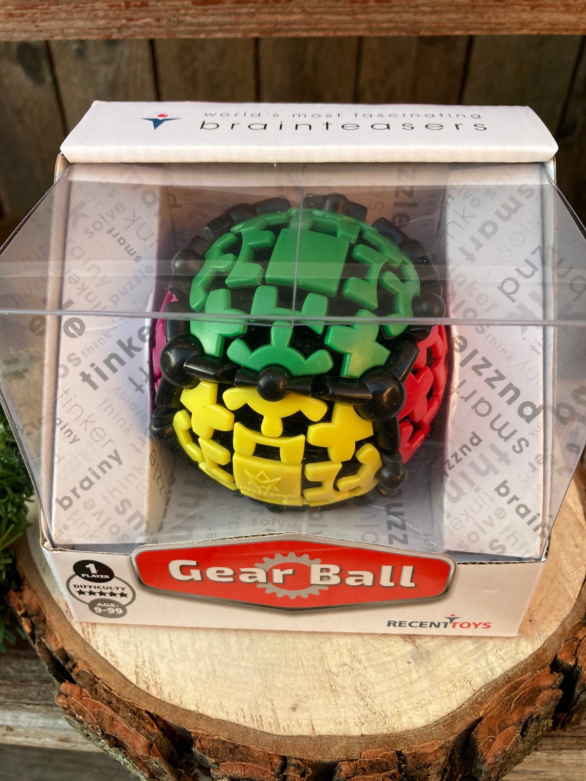 Fidget Toy Gear Ball Puzzle Focus PuzzleFine Motor Skills Etsy