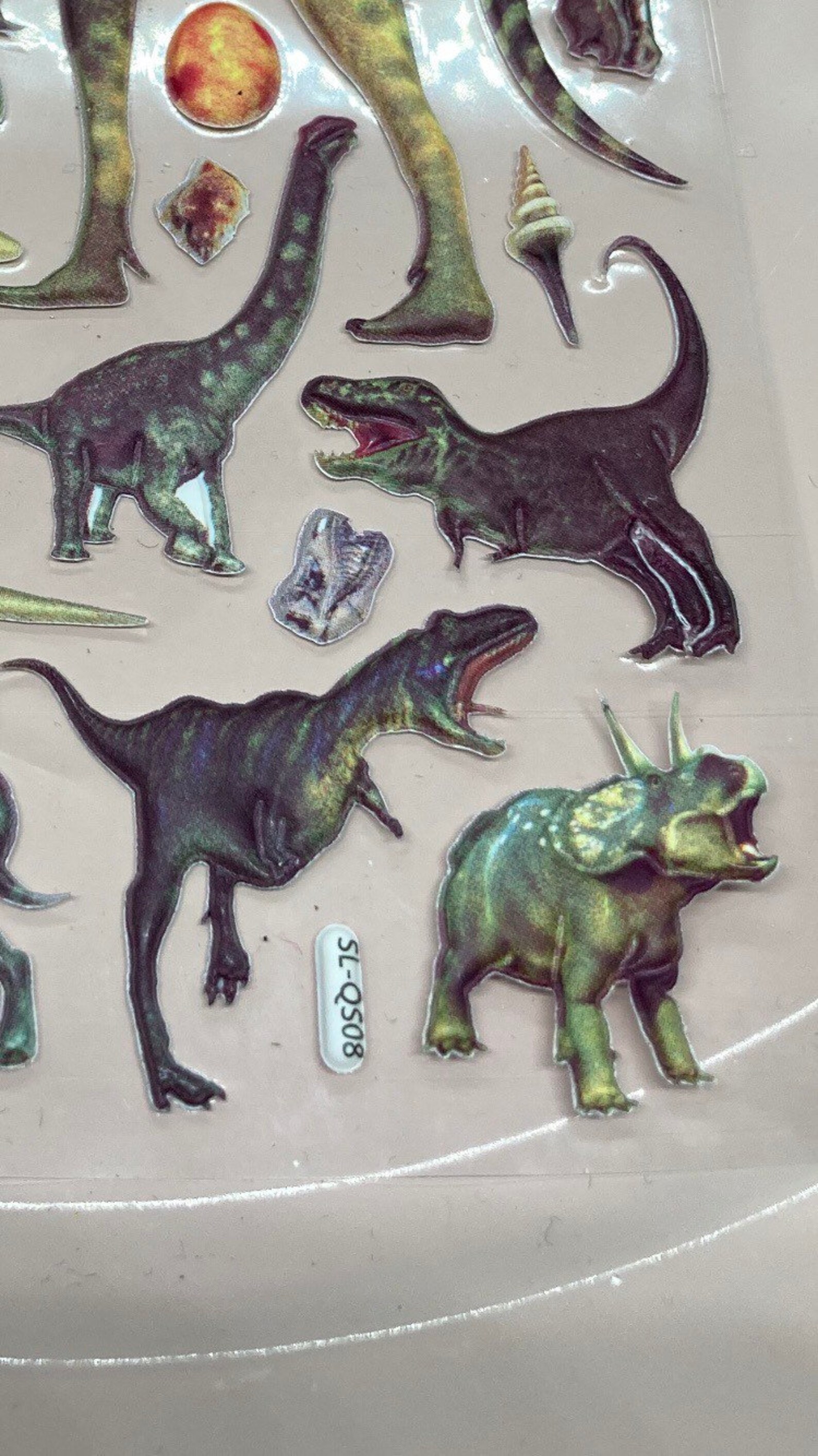 Large Dinosaur Stickers Etsy