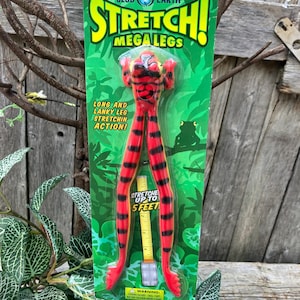 Frog-Stress Relief Frog-Red Stretch Frog-Upper Body Workout-Frog Toy-Mega Stretch