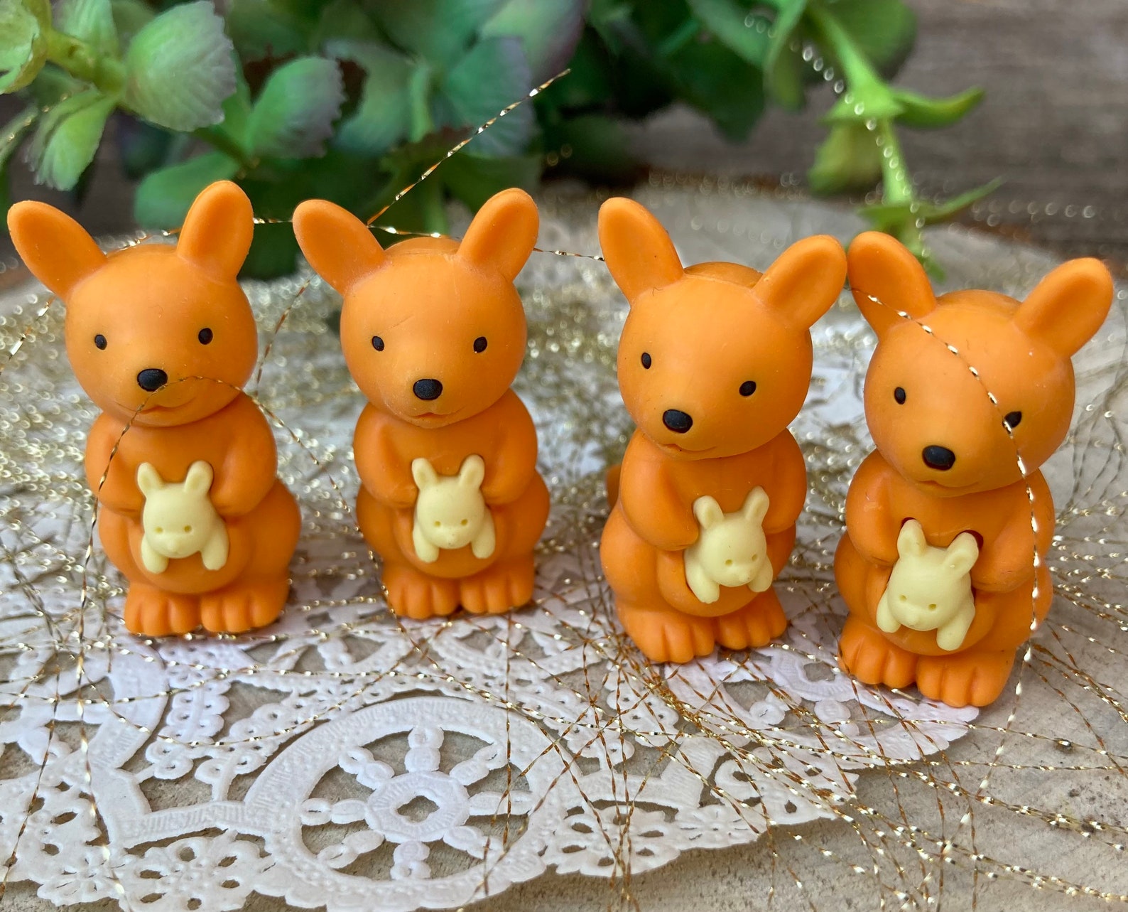 ErasersPuzzle ErasersKangaroo ErasersCollectible Kangaroo Etsy